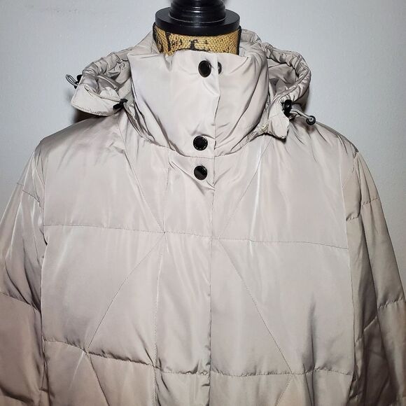 Lands' End Women's Down Filled Puffer Coat Size L - Picture 2 of 14
